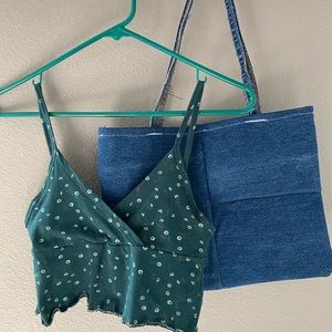 brandy melville top redone